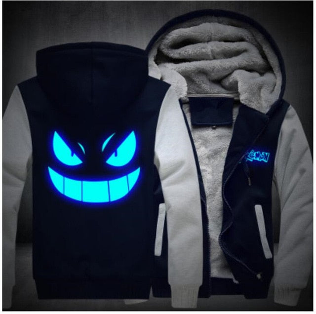 Luminous Pokemon Gengar Hoodie