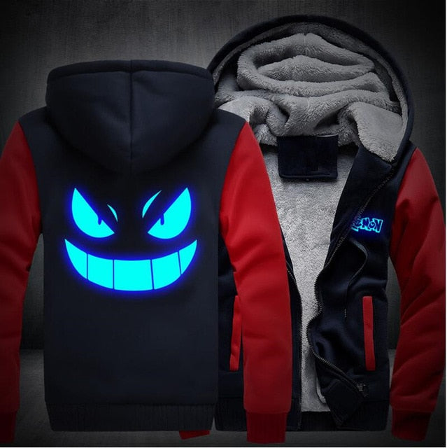 Luminous Pokemon Gengar Hoodie